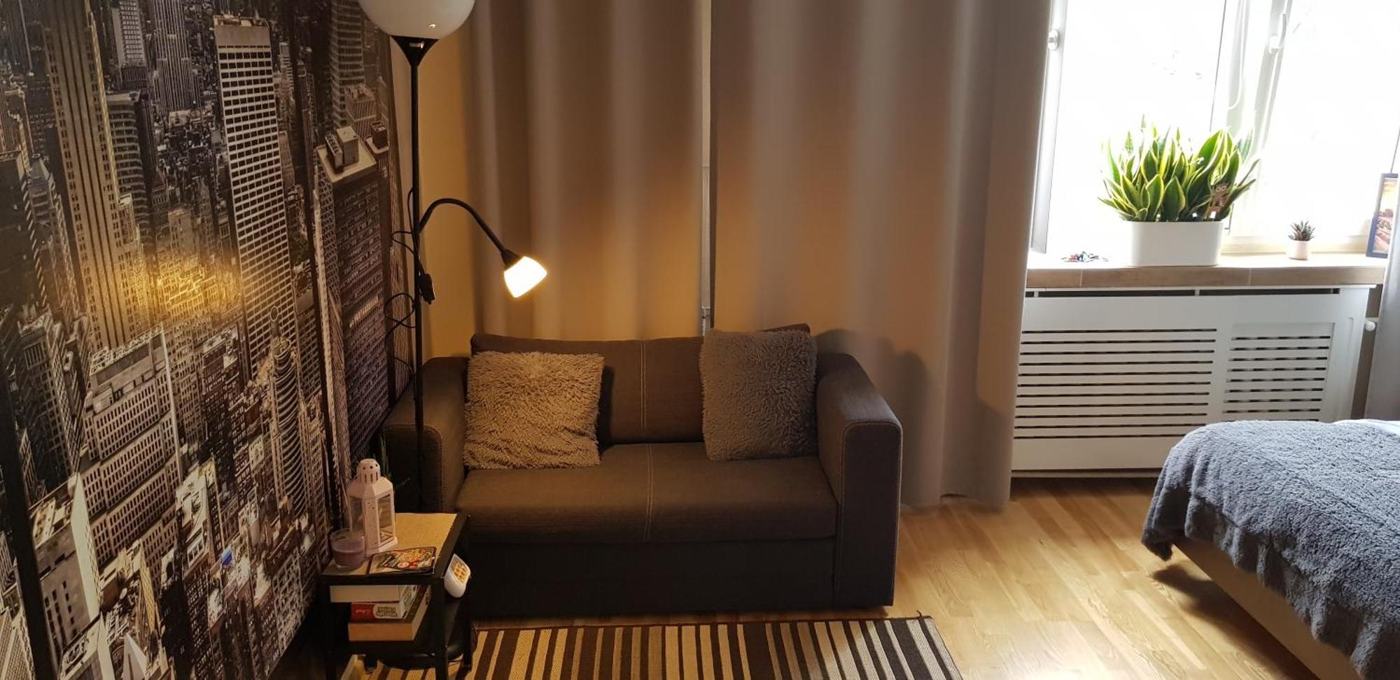 Mieszkanie Jednopokojowe, Ul Dworcowa, Centrum, Parking Gratis!!! - Wroclaw, Wroclaw